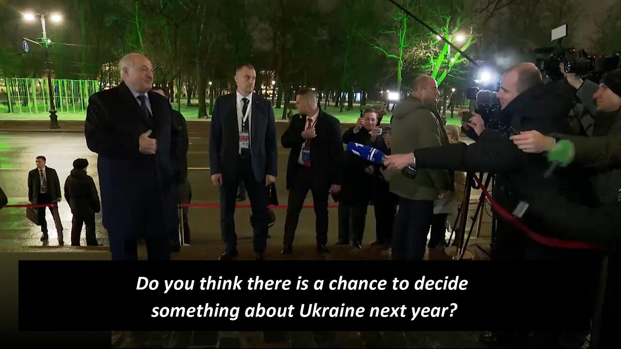 Next year forecast from Lukashenko on the situation in Ukraine