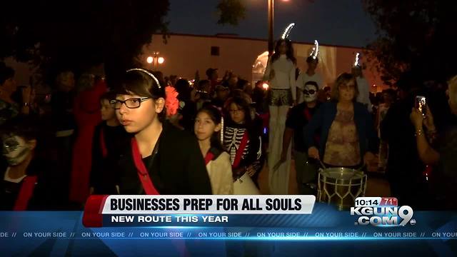 All Souls Procession preparations