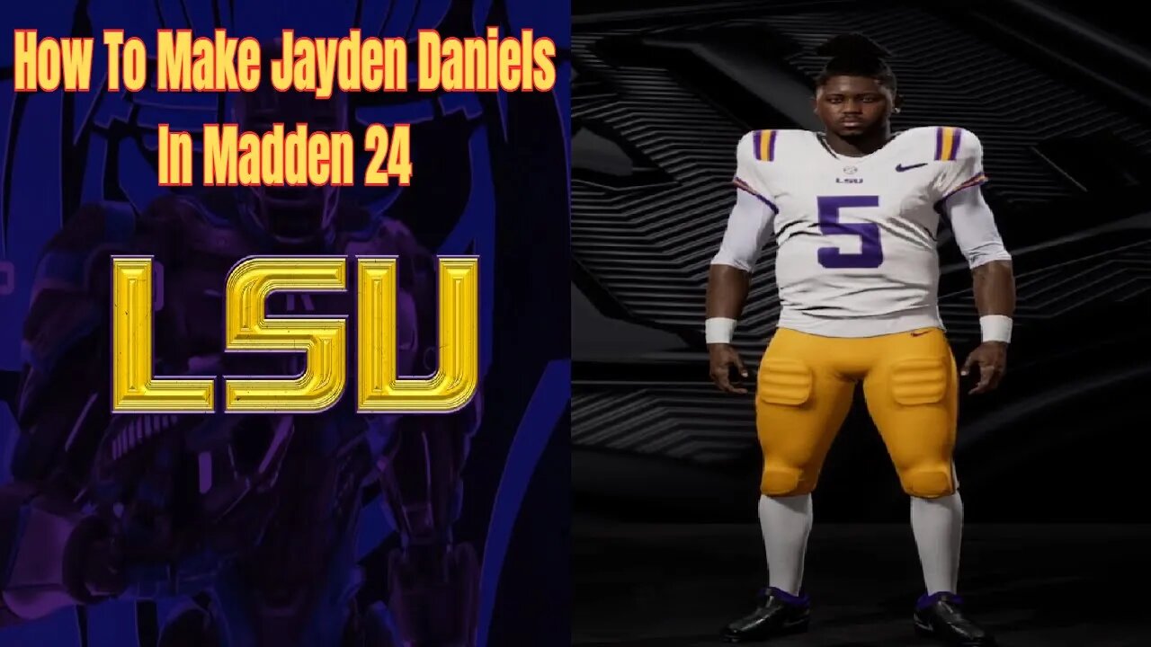 How To Make Jayden Daniels In Madden 24