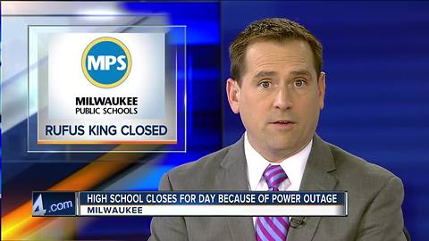 Power outage sends Rufus King students home