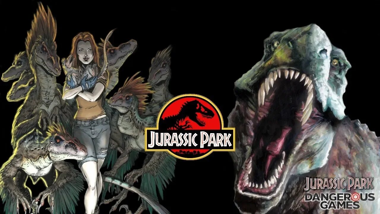 The First Feathered Raptors In Jurassic Park - Dangerous Games - Jurassic Park Comics - Part 2