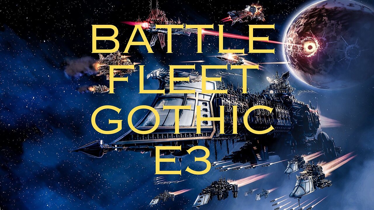 Battlefleet Gothic Armanda-campaign-no commentary- get on a Chaos ship E3