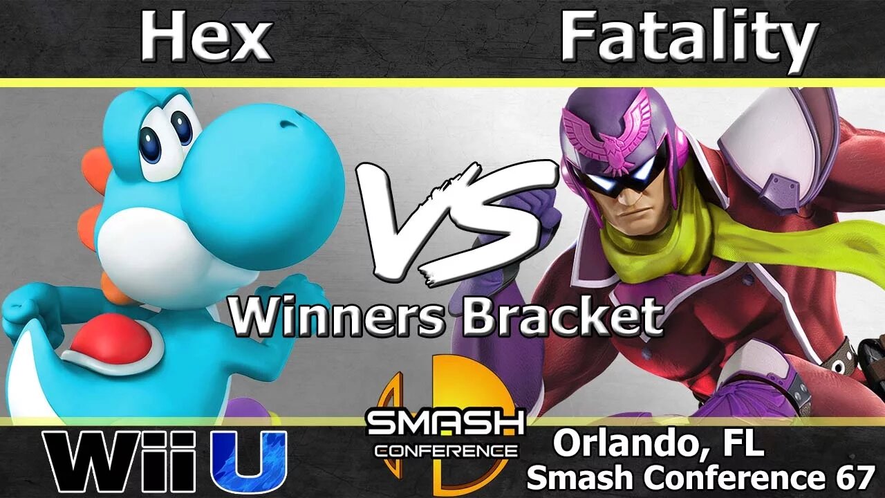 Hex (Yoshi) vs. Fatality (C. Falcon) - Wii U Winners Bracket - SC:67