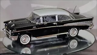 1:18 Premium Diecast Model Cars - 1957 Chevrolet Bel Air two door sedan - Highway 61