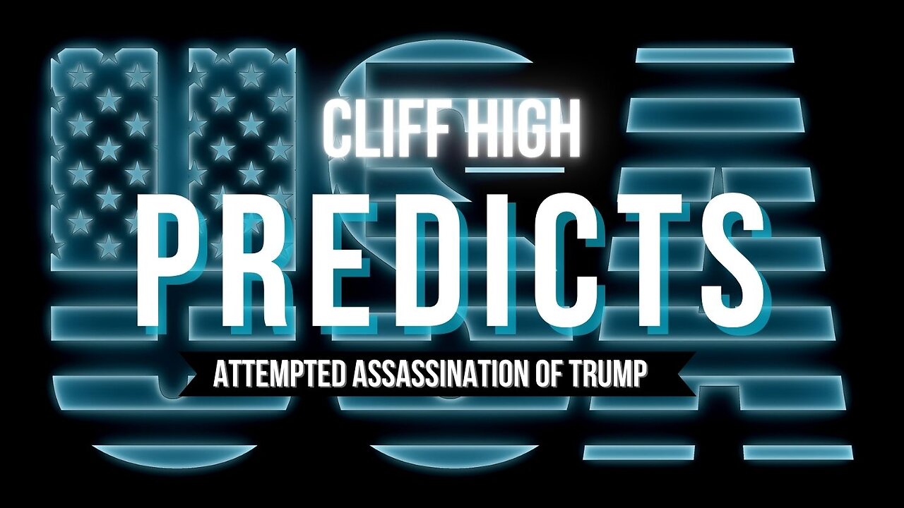 Clif High Predicts Attempted Trump Assassination + More in May 2024 Interview