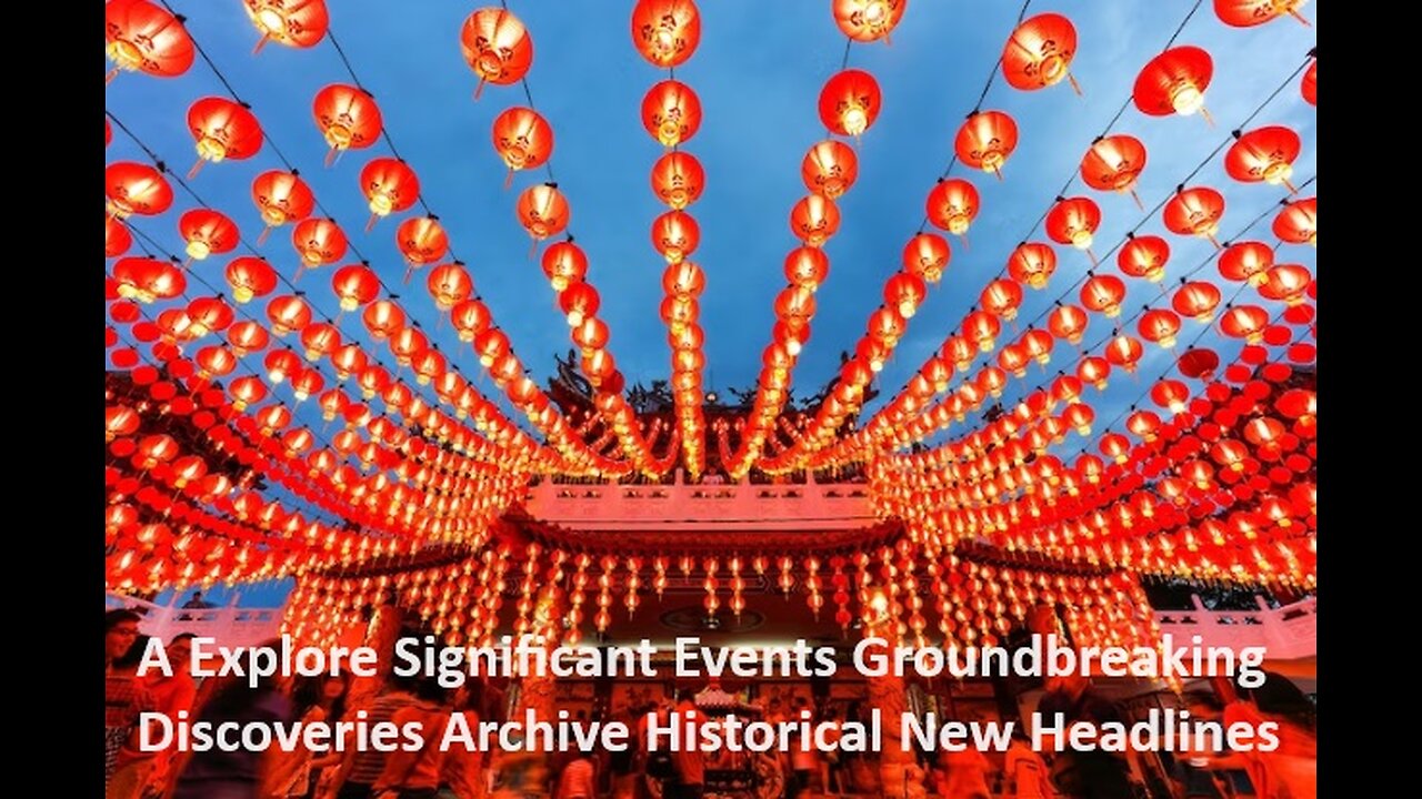 Explore Significant Events Groundbreaking Discoveries Archive Historical Headlines