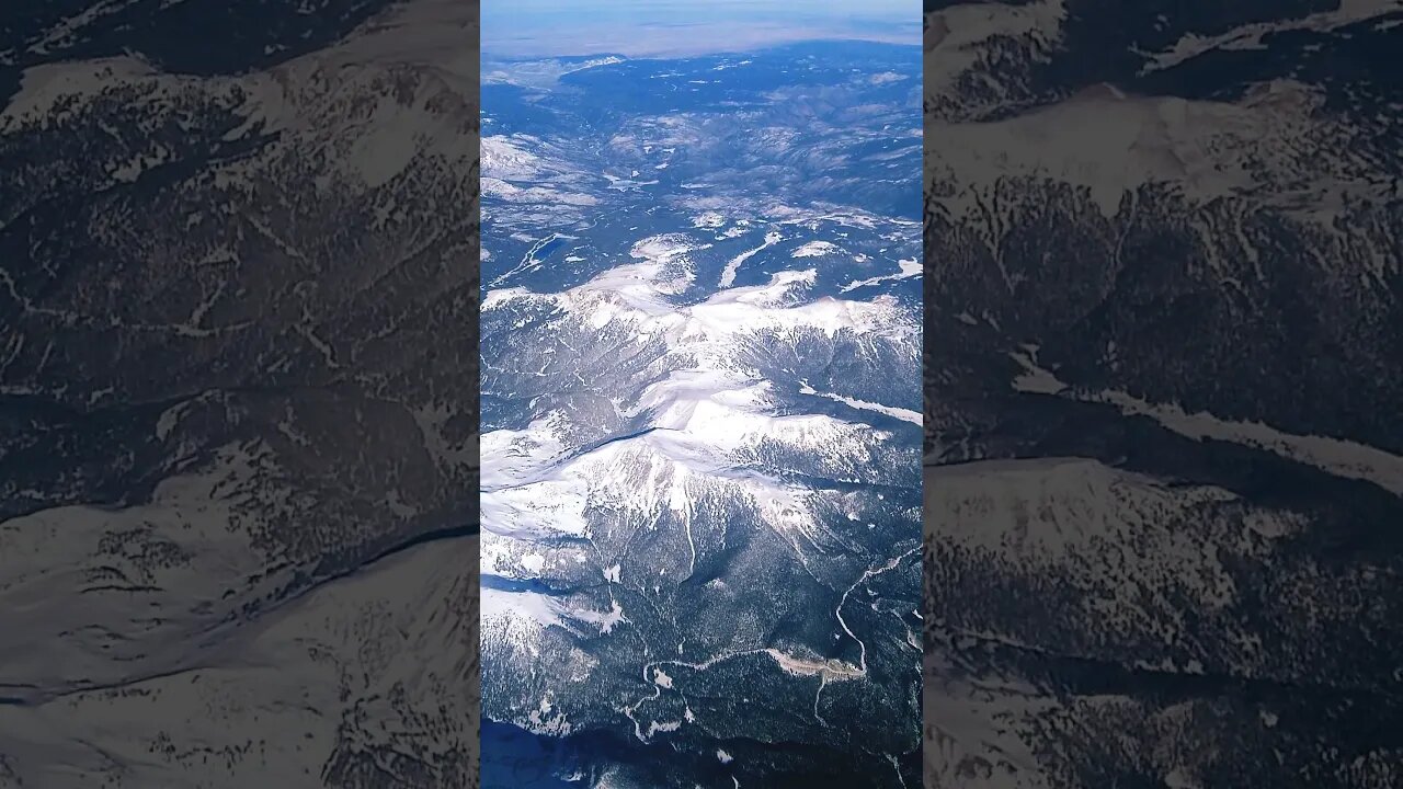 Snow over the Great Rocky Mountains