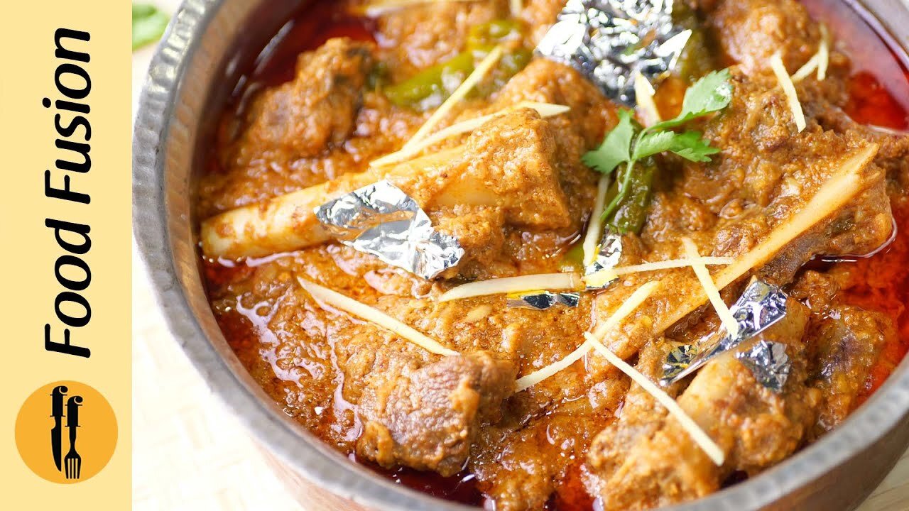 Lucknowy Bund Gosht recipe by Food Fussion.