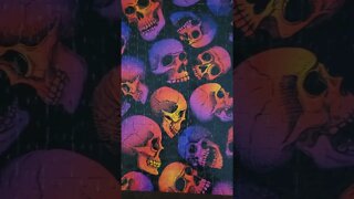Spooky Skull Jigsaw Puzzle #spookyseason #puzzles #halloween #skulls #shorts