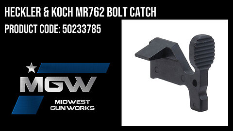 Heckler & Koch MR762 Bolt Catch - 50233785