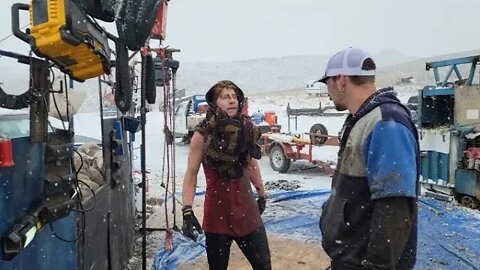 Colorado Sheep Tagging And Snow