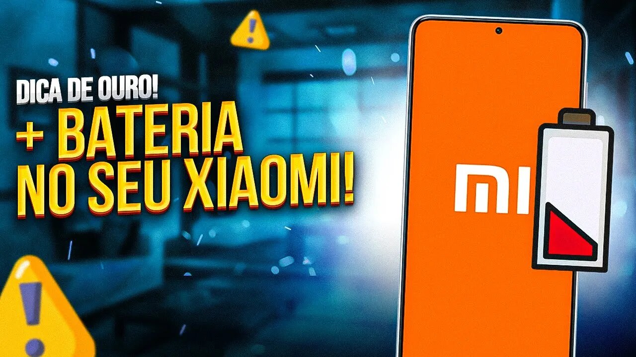 SMARTPHONE XIAOMI DESCARREGANDO RÁPIDO? RESOLVA AGORA!