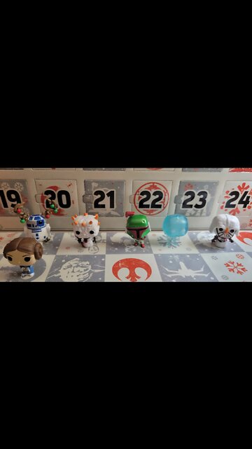 Star Wars Funko Pocket Pop! Christmas Advent Calendar Day 6