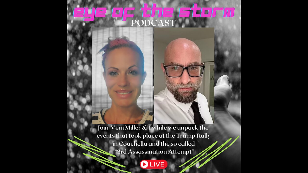 Eye of the STORM Podcast LIVE S2 E 14 / with Vem Miller