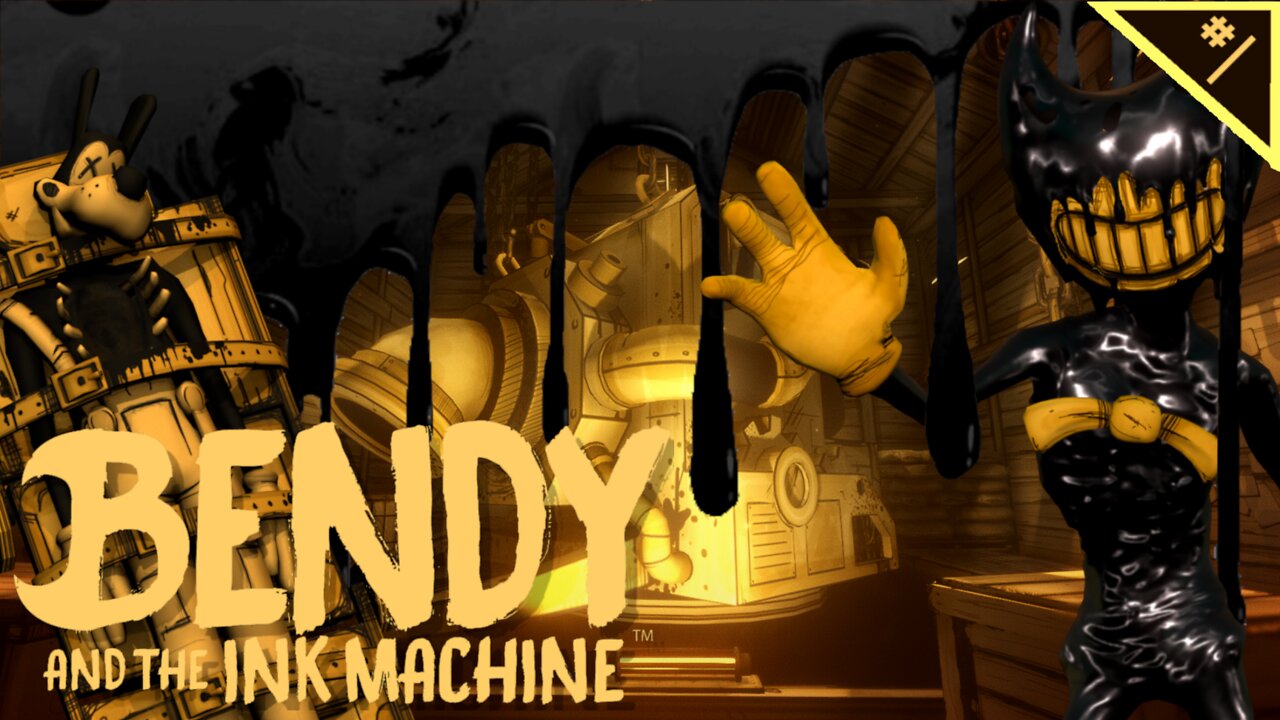 INTO THE OLD WORKSHOP | Bendy and the Ink Machine - Part 1