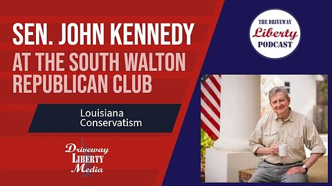 Senator John Kennedy of Louisiana at the South Walton Republican Club