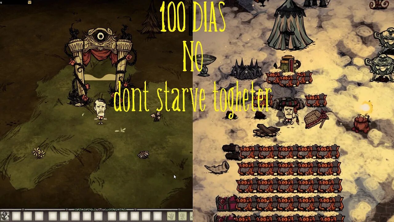 100 dias no Don't starve together (1-100)