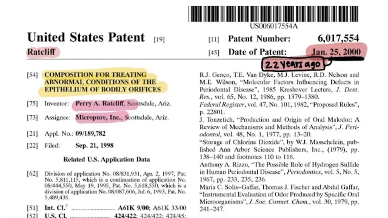 PATENT REVIEW: Composition for treating abnormal conditions of the epithelium of bodily orifices