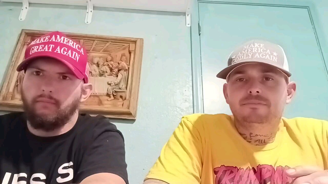 2 Ultra MAGA Christian Patriots talking about love of God and Country.