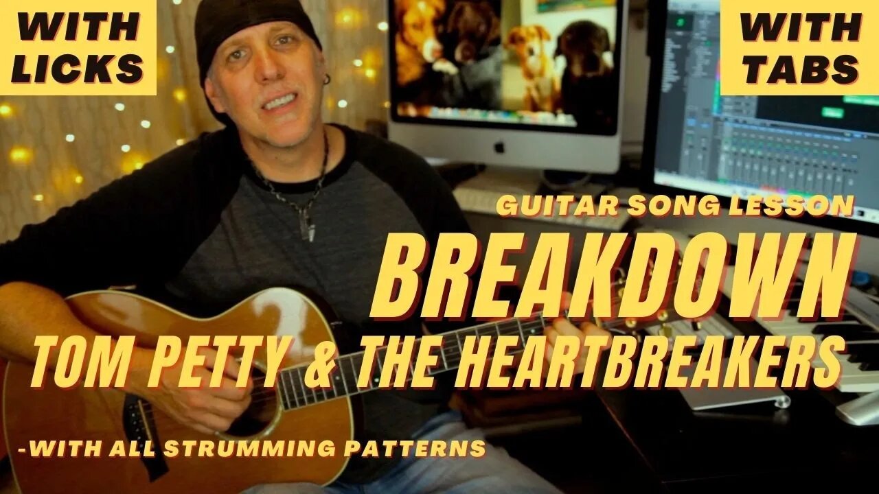 Breakdown by Tom Petty & The Heartbreakers Guitar Song Lesson w/ TABS