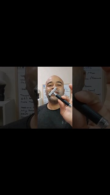 ASMR LOVELY SINGING OF Mühle R41💈🪒🔊#asmr #shavingproducts #safetyrazor #singing #satisfying #shaving