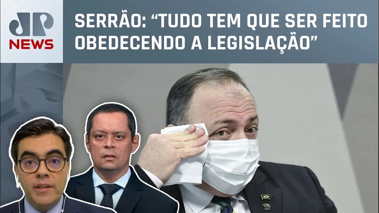 CGU deve retirar sigilo de 100 anos de processo contra Pazuello; Vilela e Serrão analisam