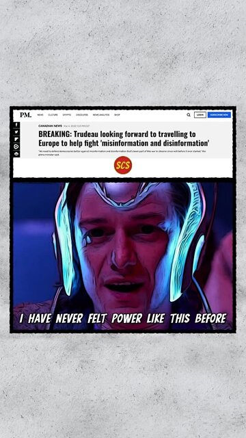 Trudeau Fighting Misinformation In Europe