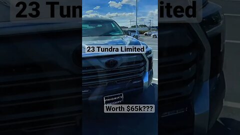 Is the 2023 Toyota Tundra worth $65,000? #truck #tundra #toyotatundra