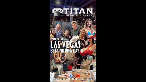 Part 2 #TitanMedical 2024 Las Vegas Mr. Olympia Fitness Expo Trip Documentary featuring Mike O’Hearn