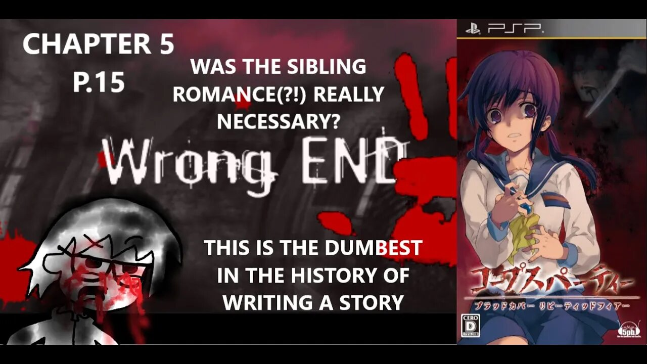 Corpse Party PSP - ARE WE ACTUALLY ALMOST DONE WITH EVERYTHING? IT'S A MIRACLE! YES! P.15