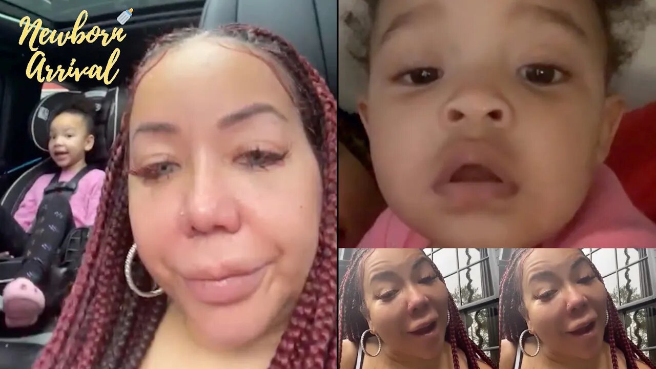 Tiny Harris Is Overwhelmed With Heiress, Hunter & The Dogs! 😱