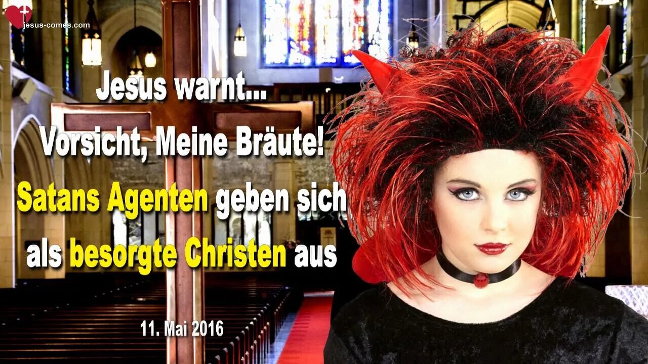 Rhema 16.11.2022 ❤️ Vorsicht... Satans Agenten geben sich als besorgte Christen aus... Jesus warnt