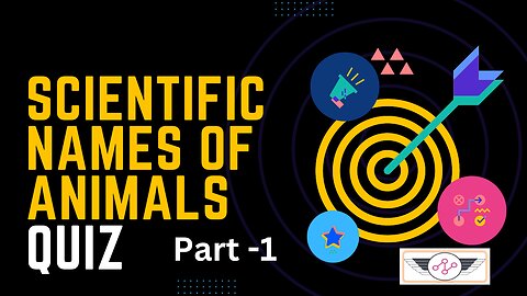 Quiz for Competitive Exams || @RAMSCOMM-EDU-2023 || #Rq-00002 || Scientific names part-1
