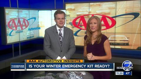Get Your Car's Winter Emergency Kit Ready