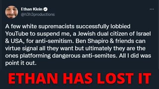 ETHAN KLEIN HAS LOST IT