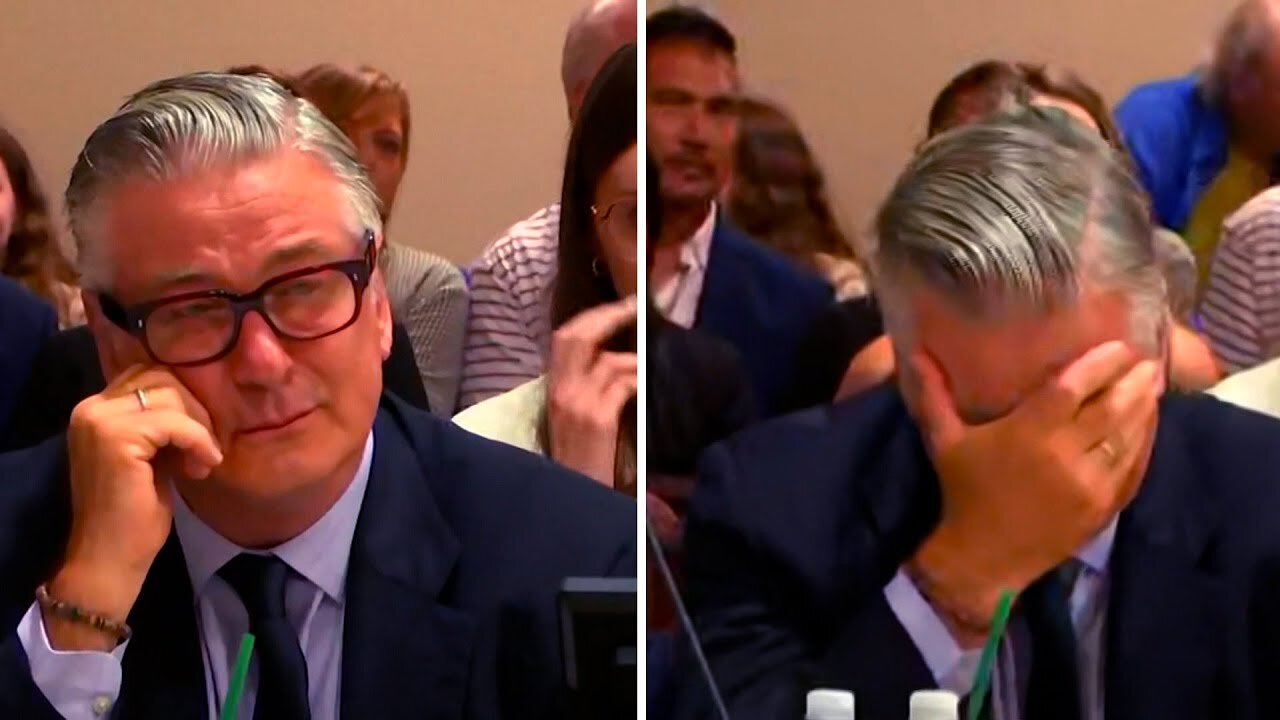 Alec Baldwin Shades Some Serious Tears As Case is Dismissed