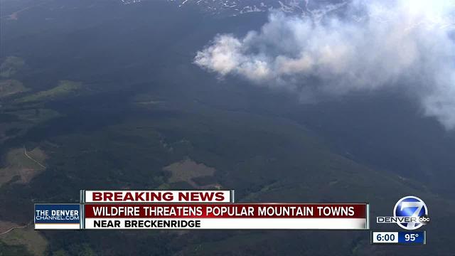 Peak 2 Fire burning near Breckenridge prompts concern, warnings of evacuations