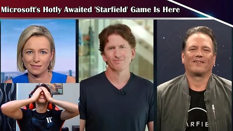 Reacting To - Microsoft's Hotly Awaited 'Starfield' Game Is Here