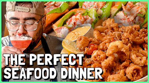 Coastal Summer Seafood Spectacular - Lobster Rolls & Fresh Calamari | Kiki Kuisine | Joey Camasta