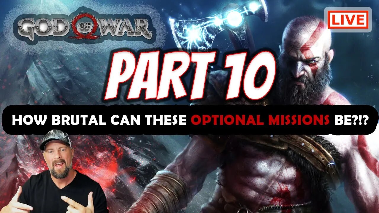 God of War Walkthrough Gameplay Part 10: How Brutal Can These Optional Missions Be?!?