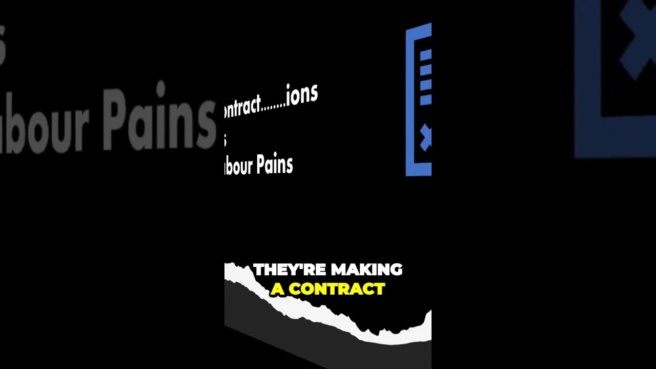 The Surprising Evolution of Labour From Pains to Powerful Contractions #shorts