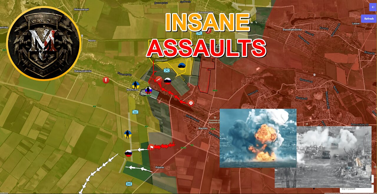 The Bloom | Russian Breakthrough To Heorhiivka | Heavy Assaults Resumed. Military Summary 2024.03.11