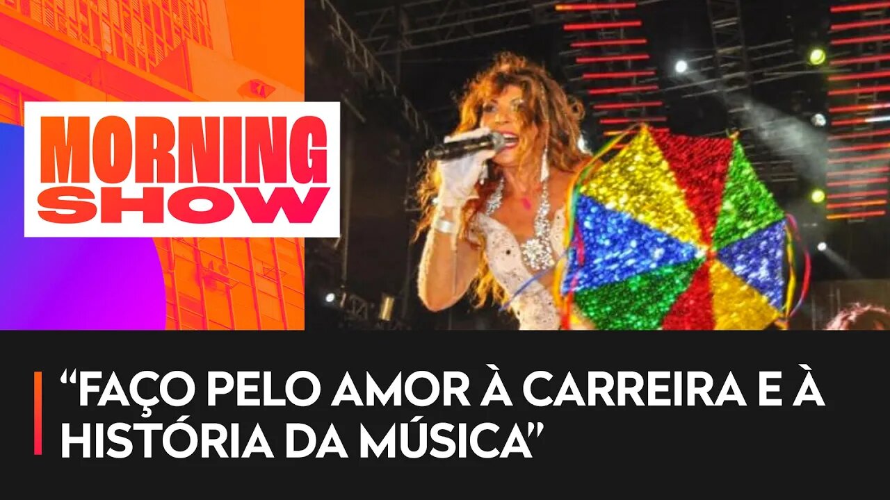 Elba Ramalho conta sobre sua rotina de shows durante o Carnaval