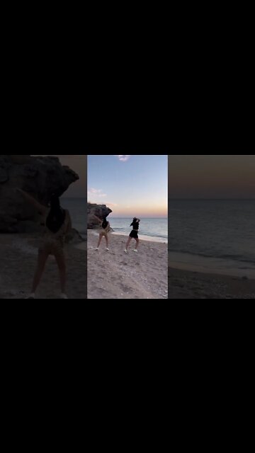 Dance On Beach | #funyum #shorts #shortsfeed