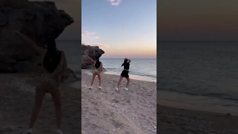 Dance On Beach | #funyum #shorts #shortsfeed