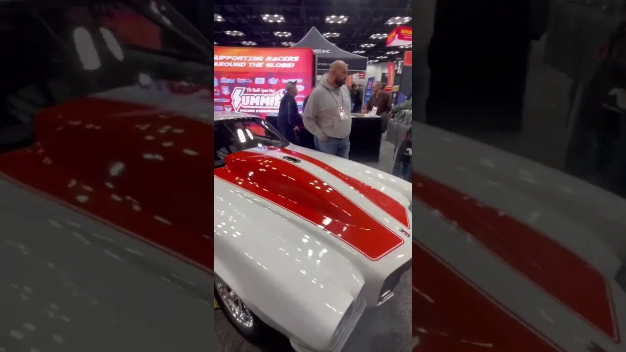 Split Bumper Camaro Turbo Pro Mod at PRI! #shorts