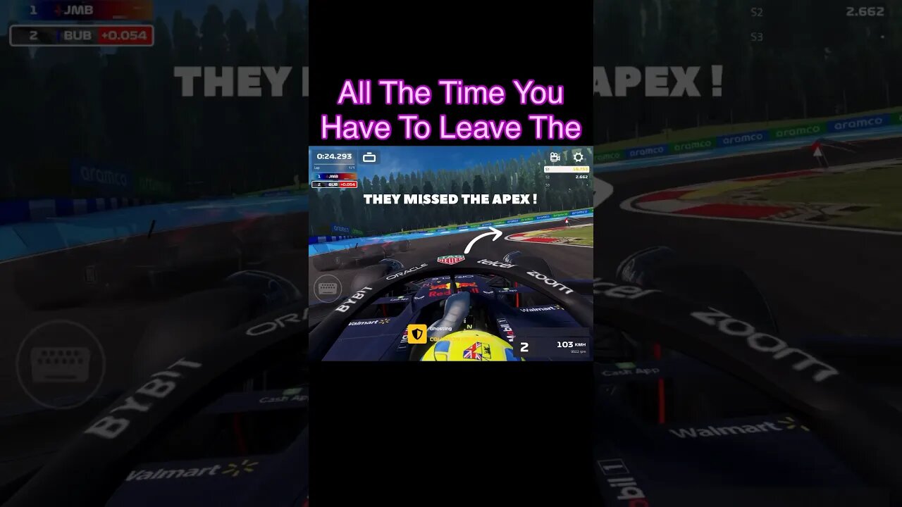 im assuming they were too focussed on me and missed the braking point #f1mobileracing #redbullring