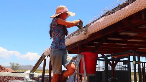 We're Using A Nearly Forgotten Technique From The 1800's To Make Seamless Gutters | Ferrocement