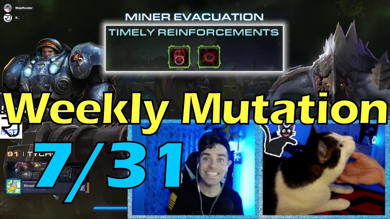 Timely Reinforcements - Starcraft 2 CO-OP Weekly Mutation w/o 7/31/23 with @NinjaMonsterTV