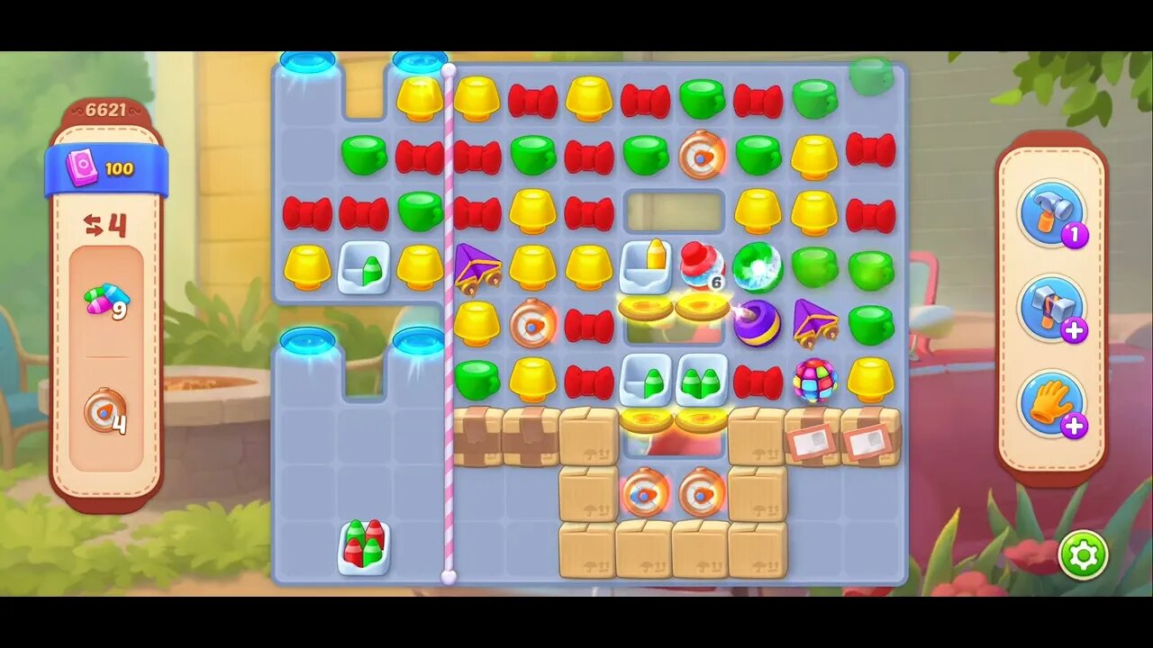 Playrix Homescapes Gameplay Walkthrough Level 6621